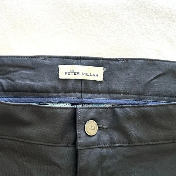 Peter Millar Performance Five-Pocket Pant Black 39/31”